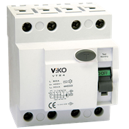 Kaçak Akım Koruma Rölesi Ac Tipi 4P 63A 30Ma